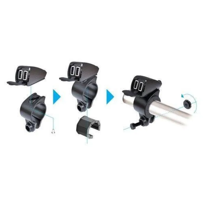 Ładowarka LAMPA USB-FIX TREK