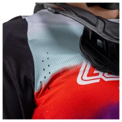 Bluza cross damska LEATT MOTO 4.5 LITE LADY SUNBURN czarny biały czerwony fioletowy