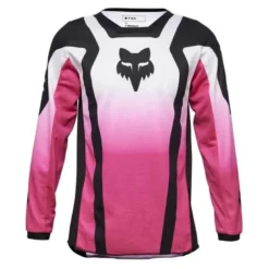 Bluza cross dziecięca FOX JUNIOR GIRLS 180 LEAN BLACK/PINK czarny różowy