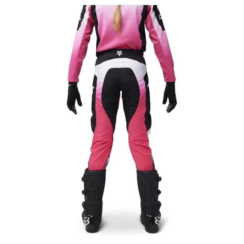 Bluza cross dziecięca FOX JUNIOR GIRLS 180 LEAN BLACK/PINK czarny różowy