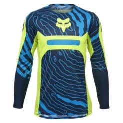Bluza cross dziecięca FOX JUNIOR FLEXAIR IMPRESSION FLUORESCENT YELLOW żółty fluo