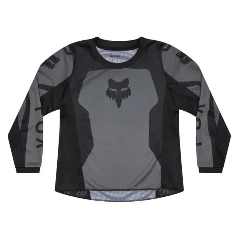 Bluza cross dziecięca FOX JUNIOR 180 SHIELD BLACK czarny