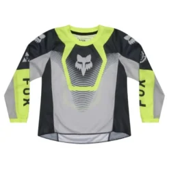 Bluza cross dziecięca FOX JUNIOR 180 COLLECT GREY/YELLOW szary żółty