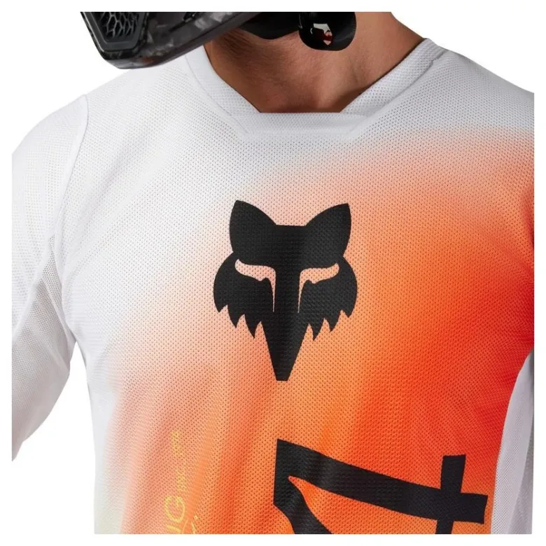 Bluza cross FOX 180 AIR HAZE WHITE biały
