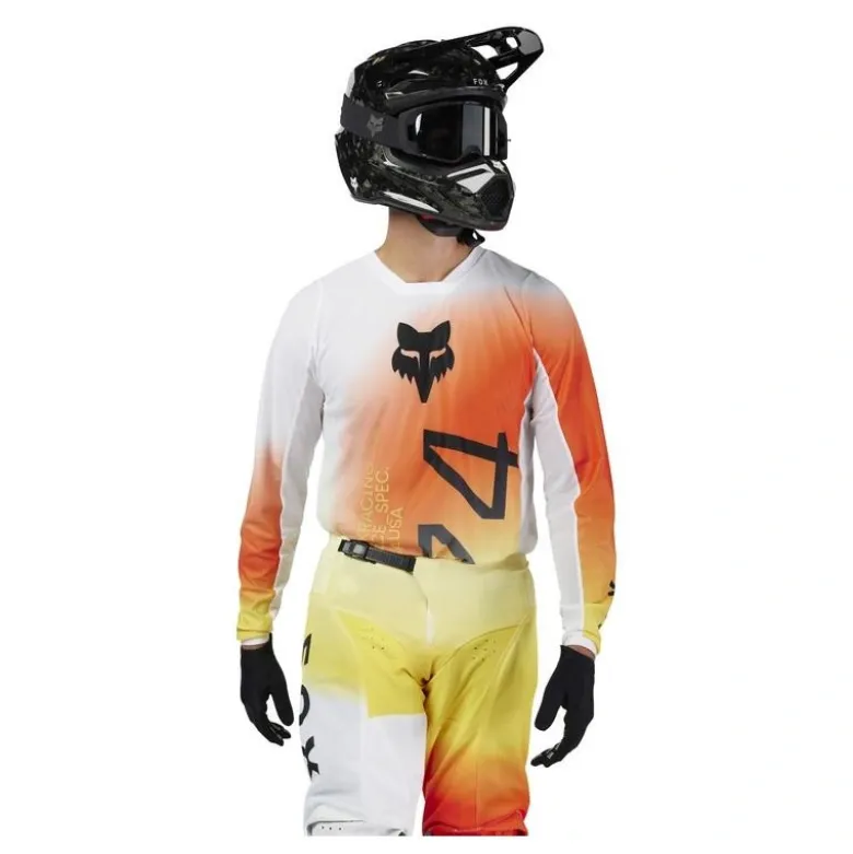 Bluza cross FOX 180 AIR HAZE WHITE biały