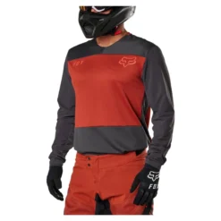 Bluza cross FOX DEFEND OFF-ROAD COPPER szary czerwony