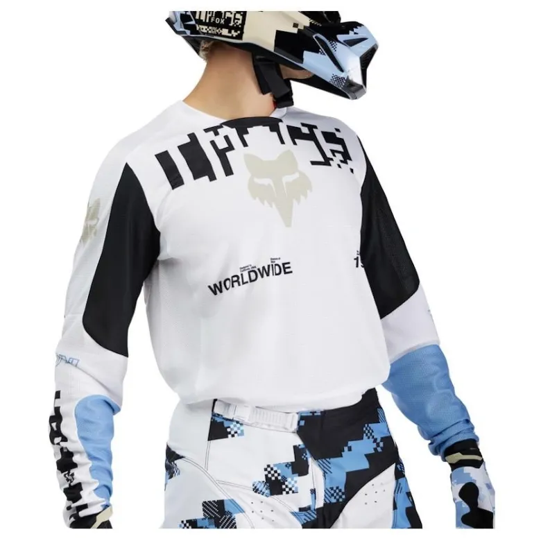 Bluza cross FOX 180 DIGI IMAGE WHITE biały