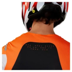 Bluza cross FOX FLEXAIR MAGNETIC FLUO ORANGE pomarańczowy fluo biały czarny