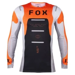 Bluza cross FOX FLEXAIR MAGNETIC FLUO ORANGE pomarańczowy fluo biały czarny