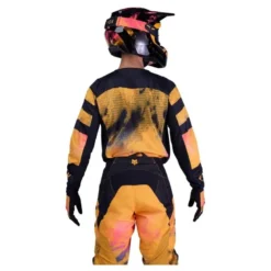 Bluza cross FOX 180 KAIROS TANGERINE czarny żółty