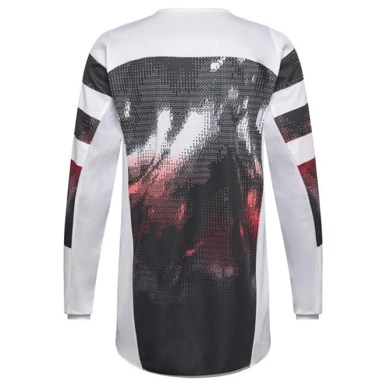 Bluza cross FOX 180 KAIROS WHITE/FLUO RED biały czerwony fluo
