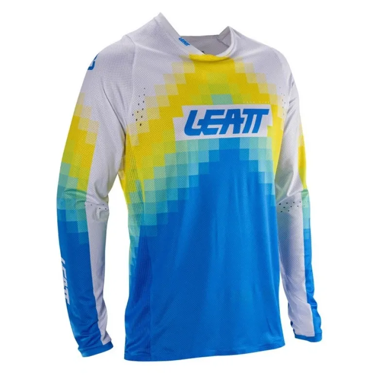 Bluza cross LEATT MOTO 4.5 LITE PIXEL BLUE niebieski