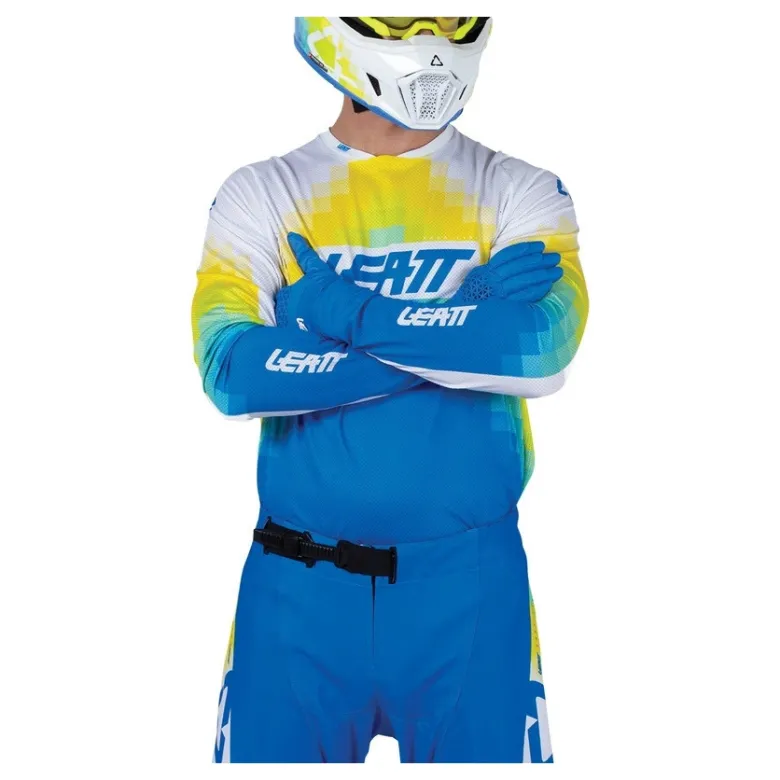 Bluza cross LEATT MOTO 4.5 LITE PIXEL BLUE niebieski