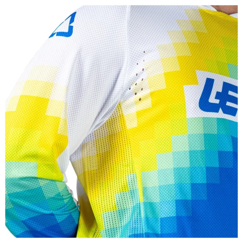 Bluza cross LEATT MOTO 4.5 LITE PIXEL BLUE niebieski