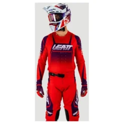 Bluza cross LEATT MOTO 4.5 LITE SUNBURN czerwony