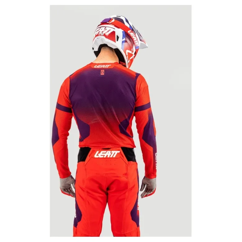 Bluza cross LEATT MOTO 5.5 ULTRAWELD SUNBURN czerwony