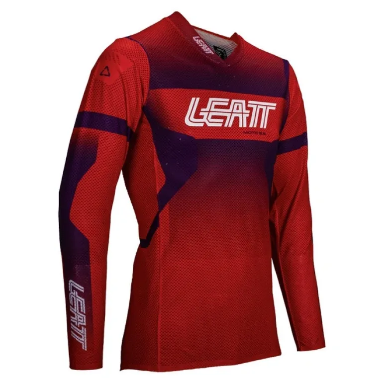 Bluza cross LEATT MOTO 5.5 ULTRAWELD SUNBURN czerwony