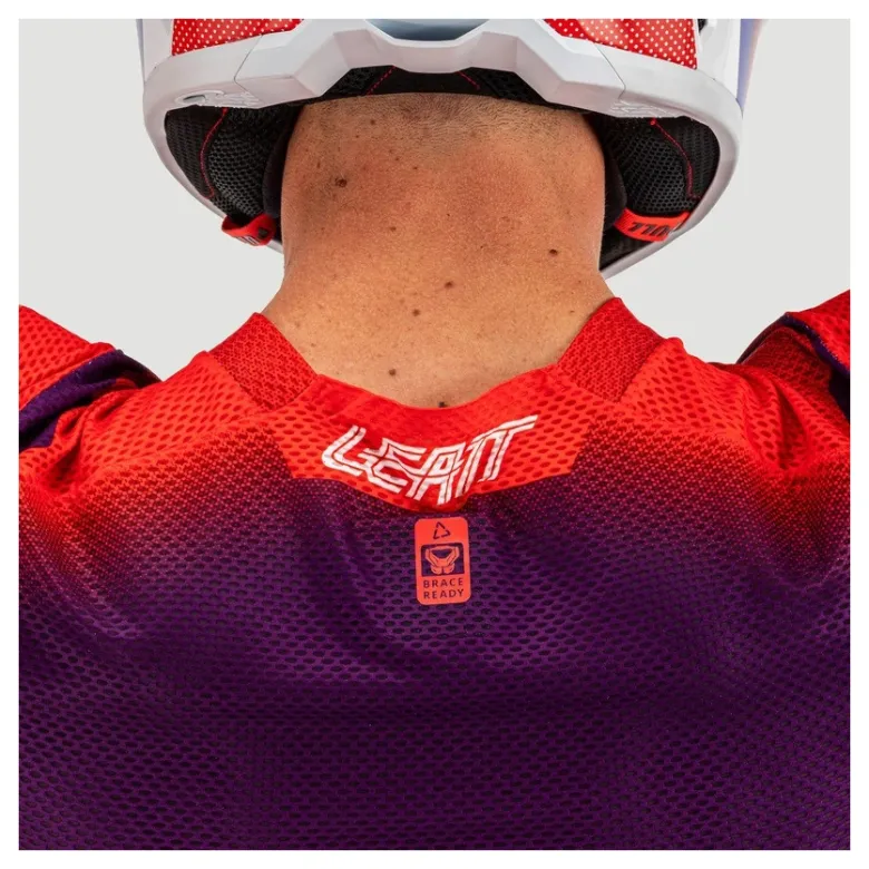 Bluza cross LEATT MOTO 5.5 ULTRAWELD SUNBURN czerwony