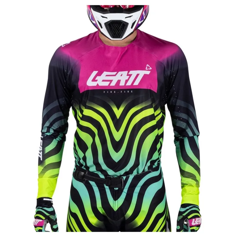 Bluza cross LEATT MOTO 5.5 ULTRAWELD TIGER PINK różowy