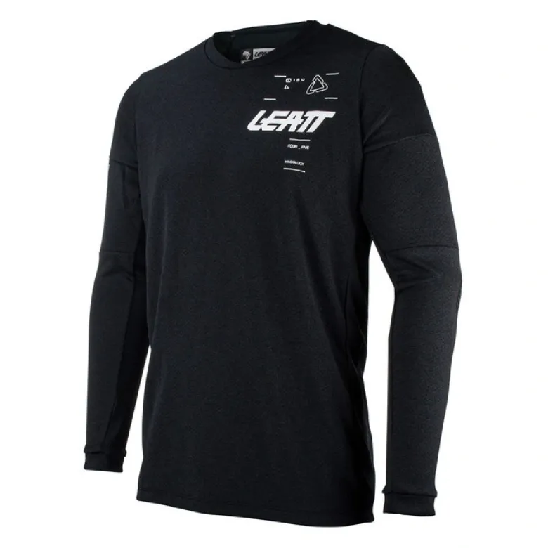 Bluza cross LEATT MOTO 4.5 WINDBLOCK BLACK czarny
