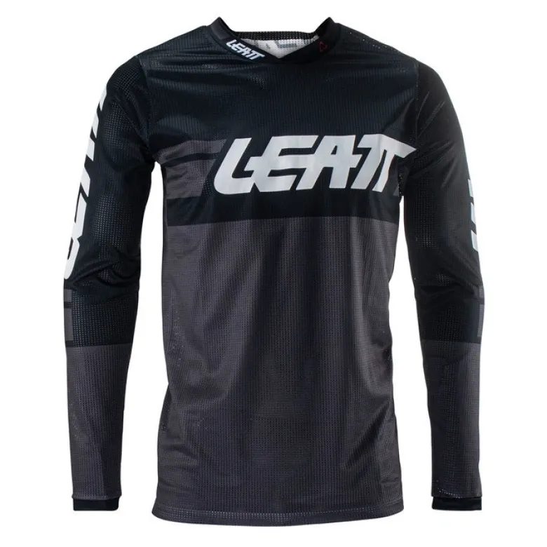 Bluza cross LEATT MOTO 4.5 X-FLOW BLACK czarny