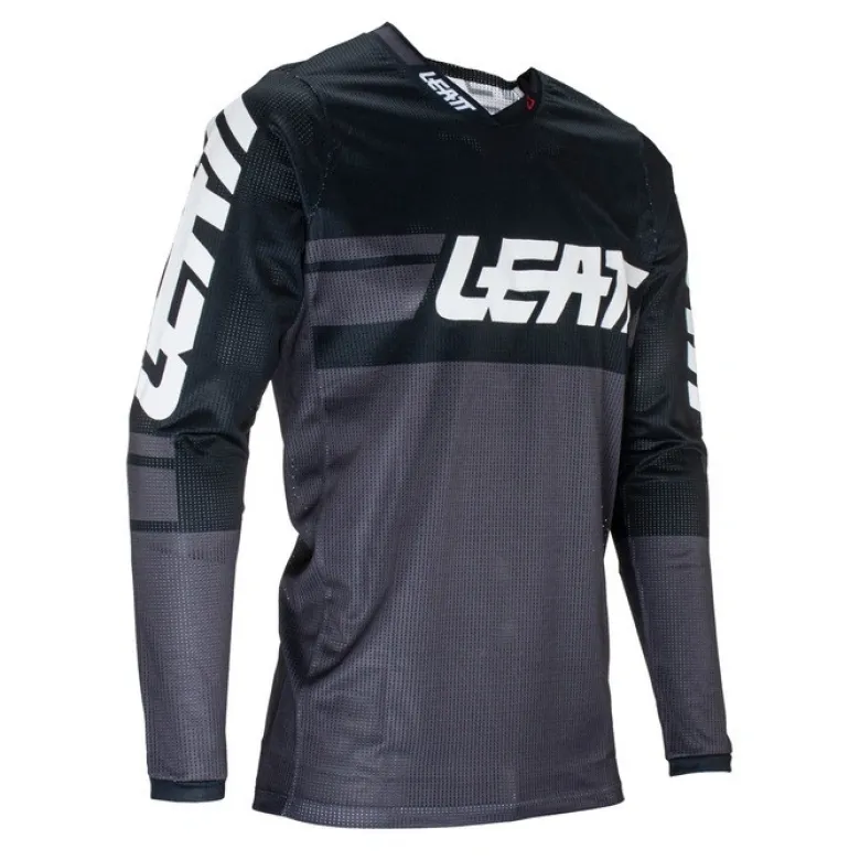 Bluza cross LEATT MOTO 4.5 X-FLOW BLACK czarny