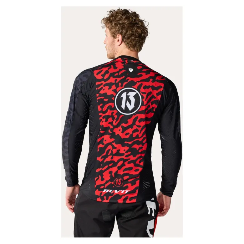 Bluza cross REVIT THIRTEEN BLACK czarny