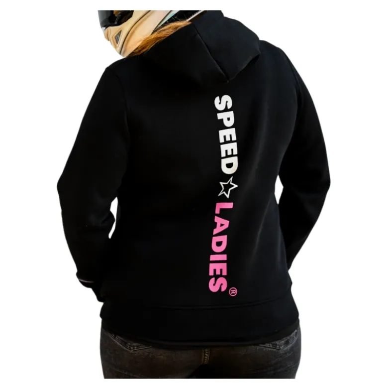 Bluza damska SPEED LADIES BLACK czarny różowy