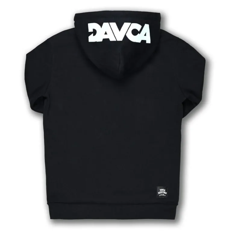 Bluza DAVCA LOGO REFLECTIVE czarny srebrny