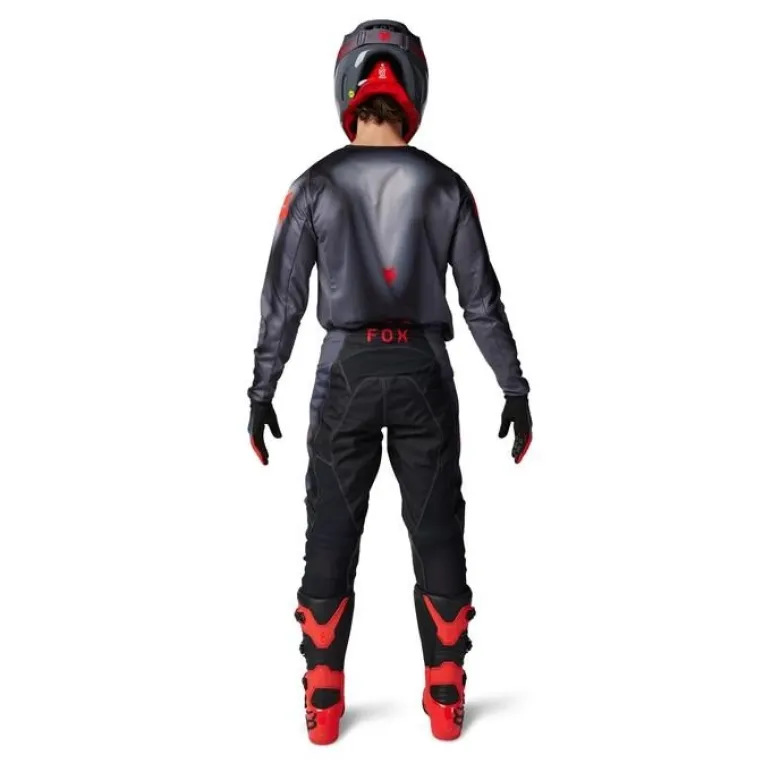 BLUZA FOX 180 INTERFERE GREY/RED
