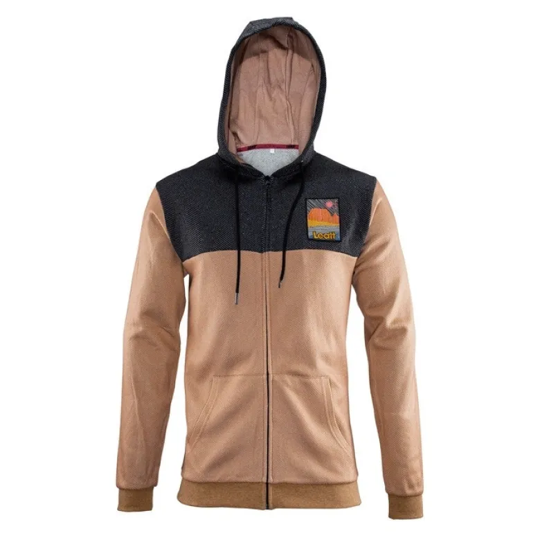 Bluza LEATT ZIP PREMIUM DESERT beżowy czarny