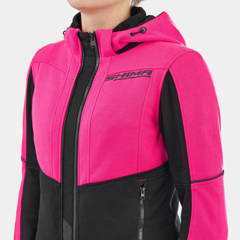 Bluza motocyklowa damska SHIMA DAYBREAKER LADY PINK różowy czarny