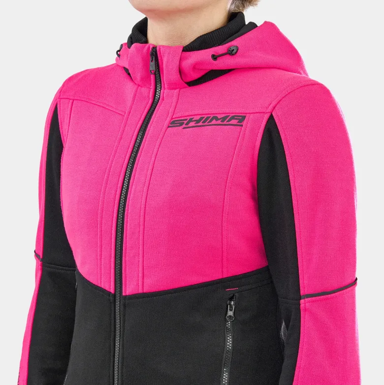 Bluza motocyklowa damska SHIMA DAYBREAKER LADY PINK różowy czarny