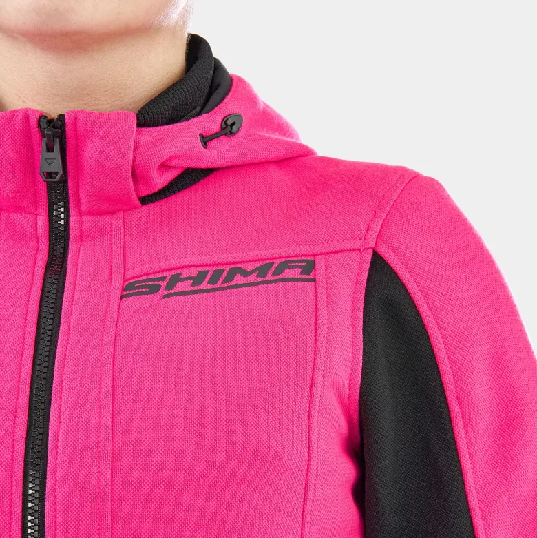 Bluza motocyklowa damska SHIMA DAYBREAKER LADY PINK różowy czarny