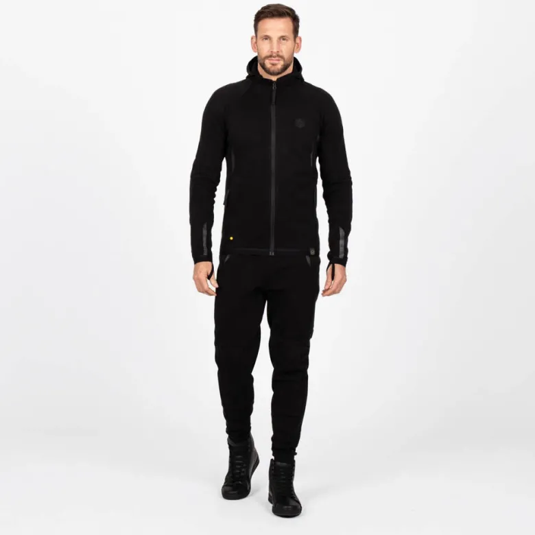 Bluza motocyklowa KNOX SHIELD HOODY BLACK czarny