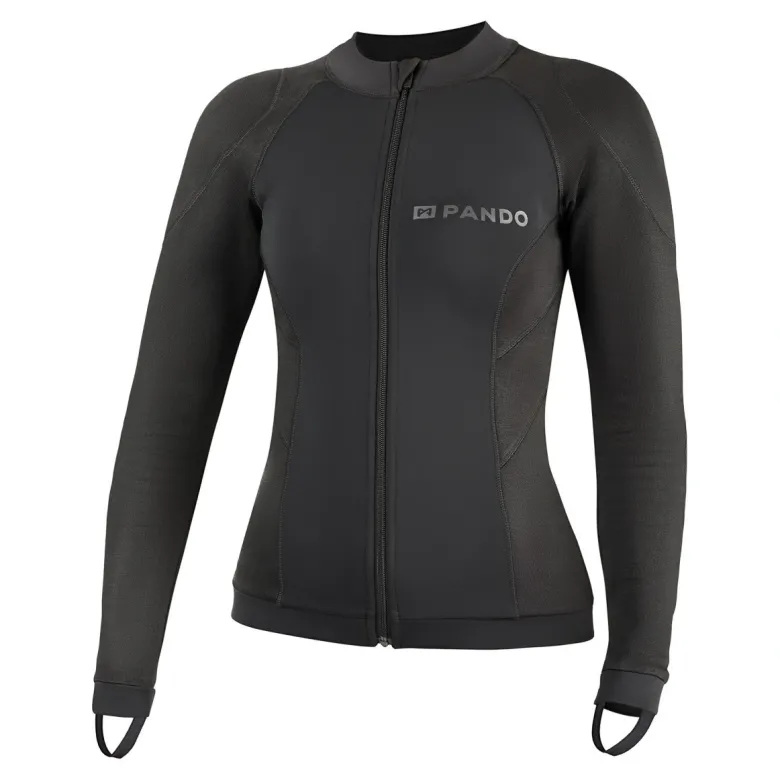 Bluza motocyklowa PANDO MOTO MOTO ARMORED SHELL UH 03 BLACK czarny
