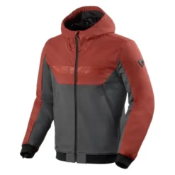 Bluza motocyklowa REVIT PARABOLICA 2 BURGUNDY RED/GREY czerwony szary