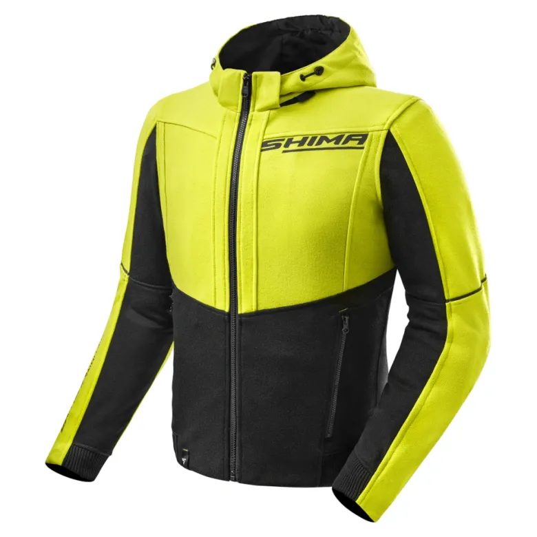 Bluza motocyklowa SHIMA DAYBREAKER MEN FLUO żółty fluo czarny