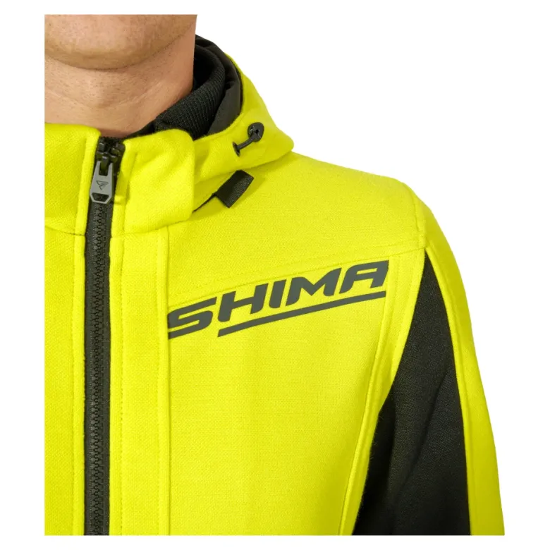 Bluza motocyklowa SHIMA DAYBREAKER MEN FLUO żółty fluo czarny