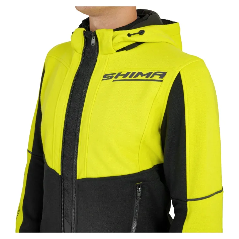 Bluza motocyklowa SHIMA DAYBREAKER MEN FLUO żółty fluo czarny