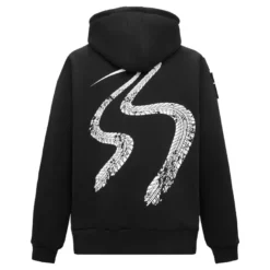 Bluza REBELRUSH ZIP BLACK czarny