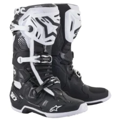 Buty cross ALPINESTARS TECH 10 BLACK/WHITE czarny biały