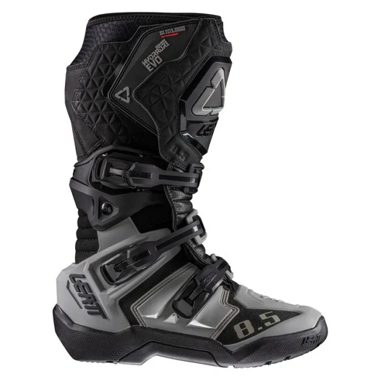 Buty cross LEATT ADV HYDRADRI 8.5 BLACK/GREY czarny szary