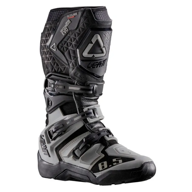Buty cross LEATT ADV HYDRADRI 8.5 BLACK/GREY czarny szary