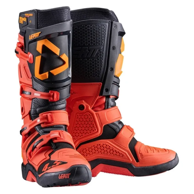 Buty cross LEATT MOTO 4.5 HYDRADRI BURN RED czerwony