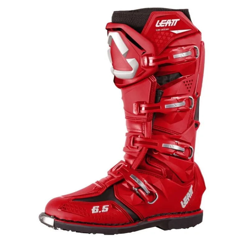 Buty cross LEATT 6.5 RED czerwony