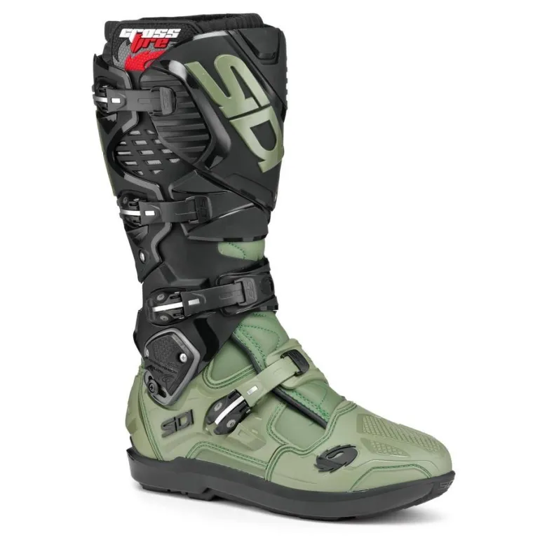Buty cross SIDI CROSSFIRE 3 SRS ARMY/BLACK zielony czarny