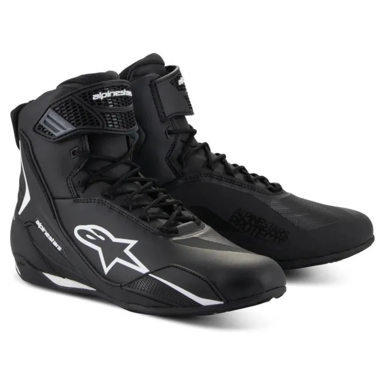 Buty krótkie ALPINESTARS FASTER-4 BLACK/WHITE czarny biały