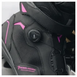 Buty krótkie damskie REBELHORN SPARK II LADY BLACK/PINK czarny różowy