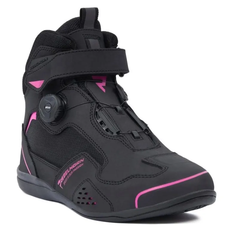 Buty krótkie damskie REBELHORN SPARK II LADY BLACK/PINK czarny różowy